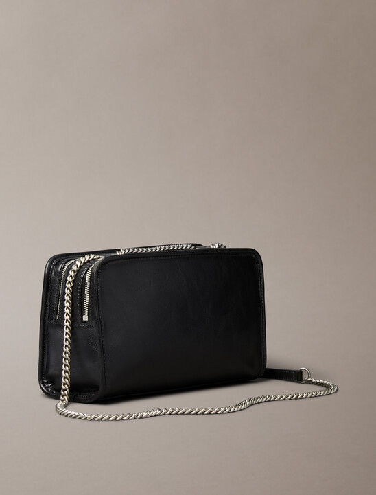 Chain Double Zip Bag