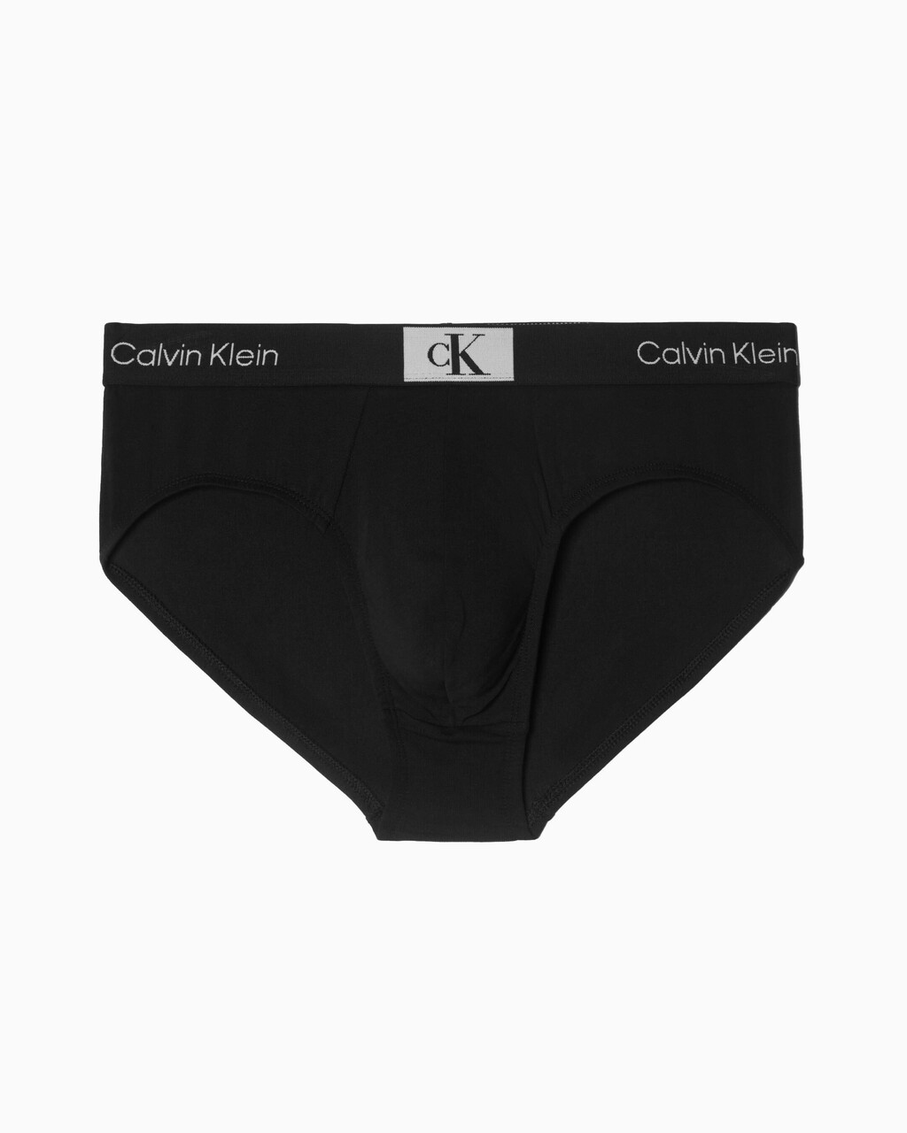 CALVIN KLEIN 1996 棉質低腰三角褲, Black, hi-res