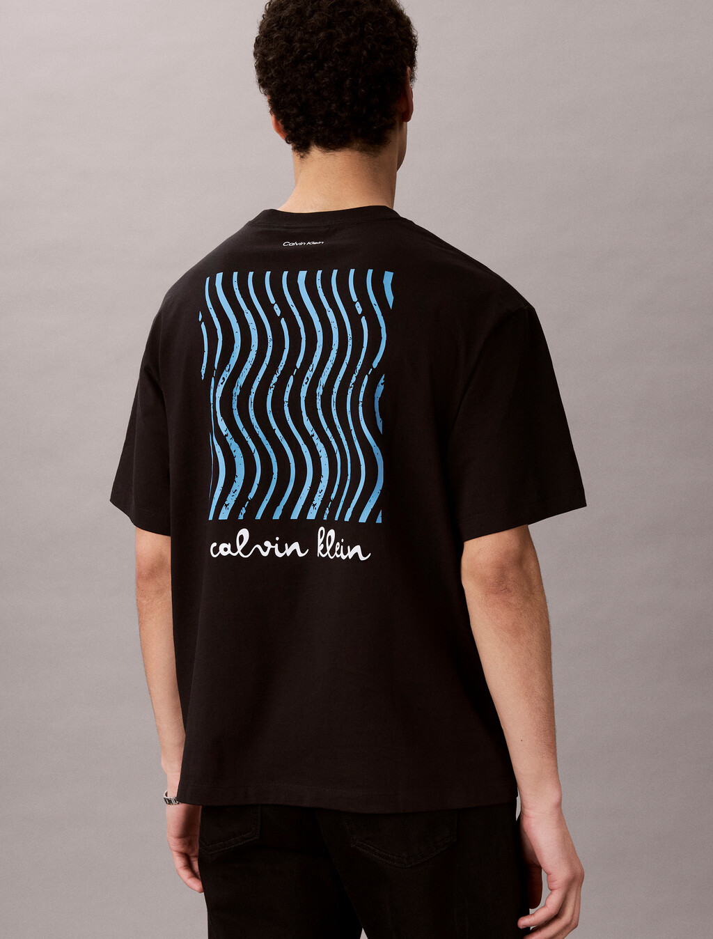 Back Graphic Regular Tee, Black, hi-res