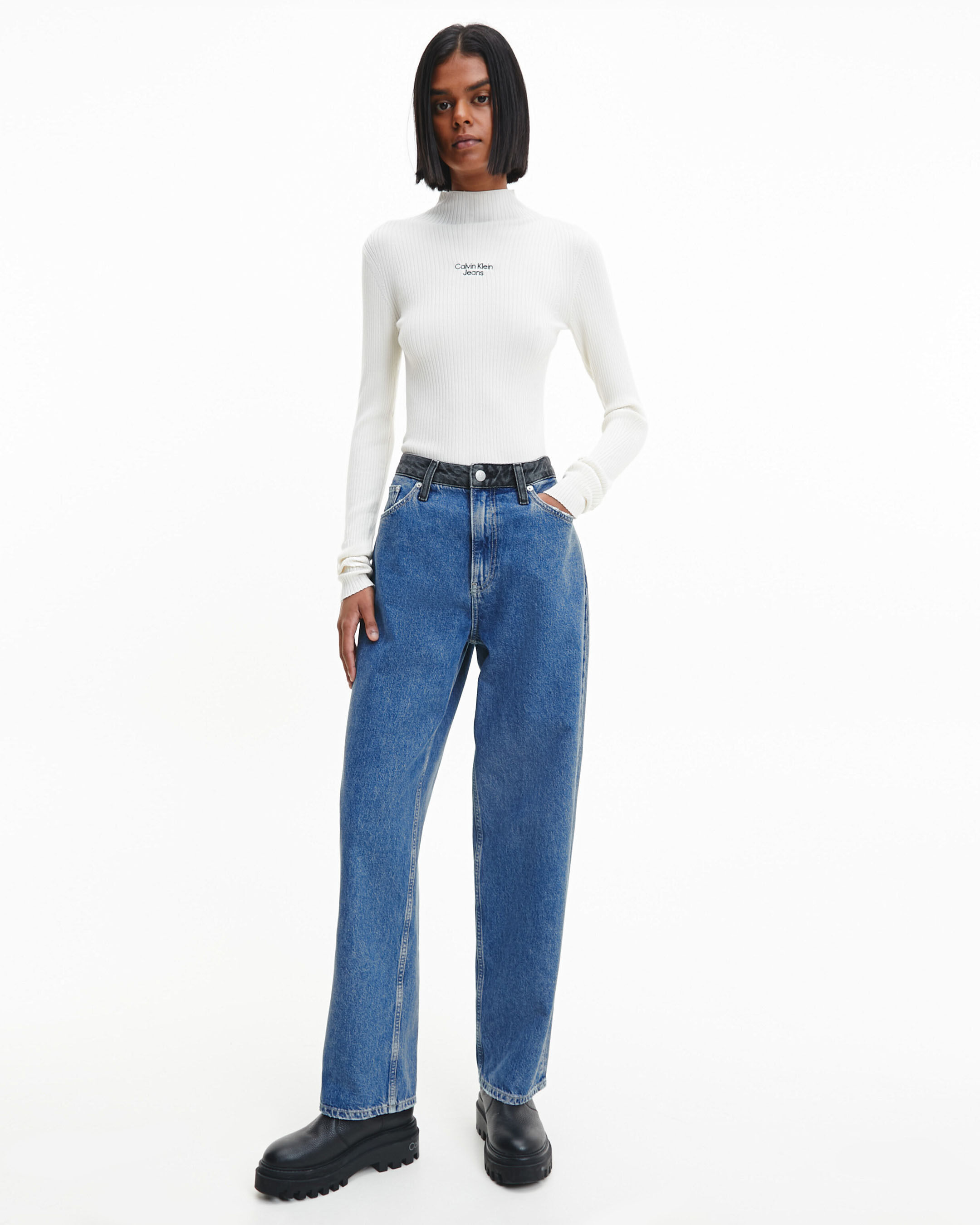 Calvin klein knitted jumper 2025