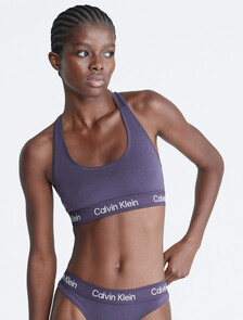 Icon Cotton Bralette, Nightshade, hi-res