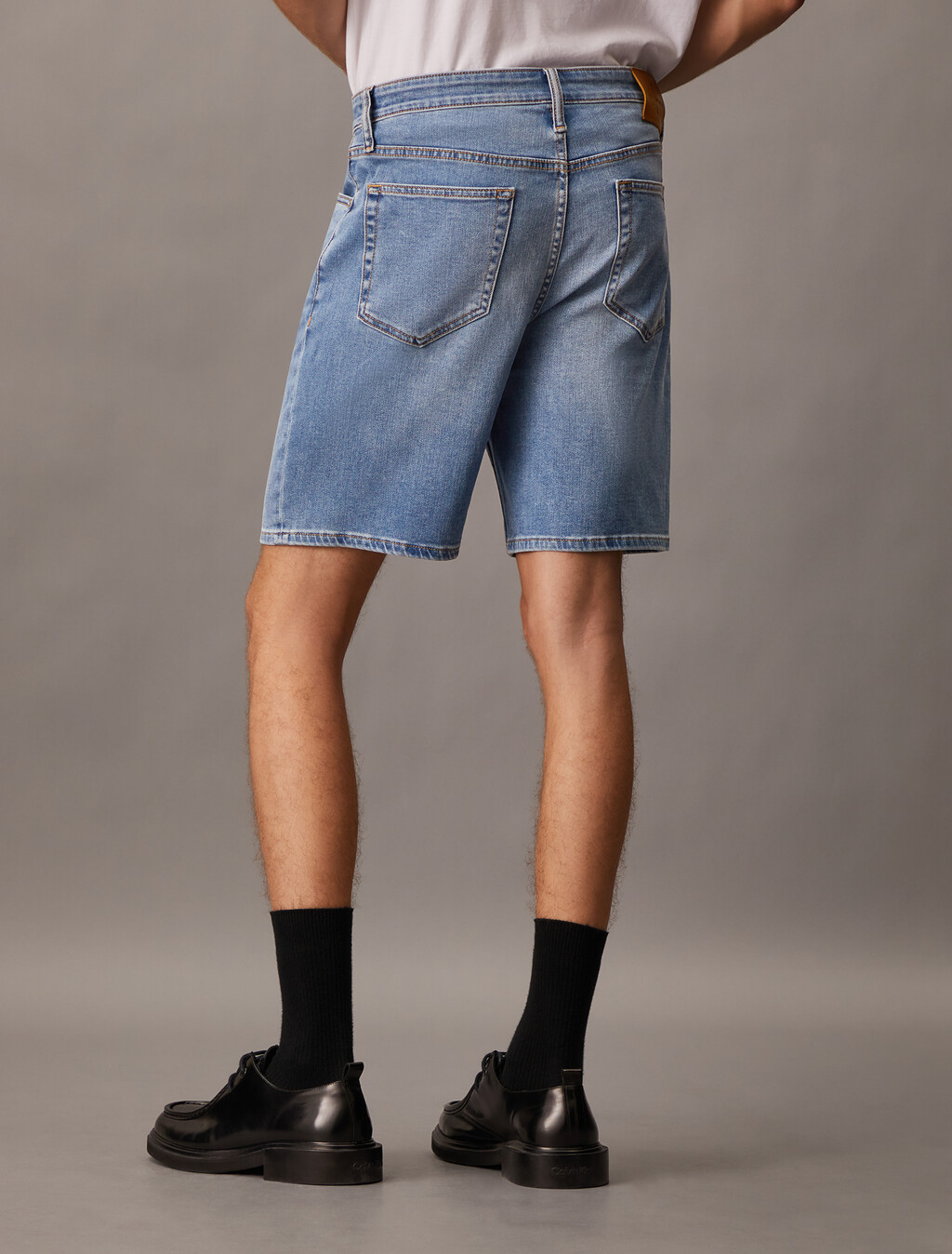 37.5 寬鬆牛仔短褲, Denim Light, hi-res