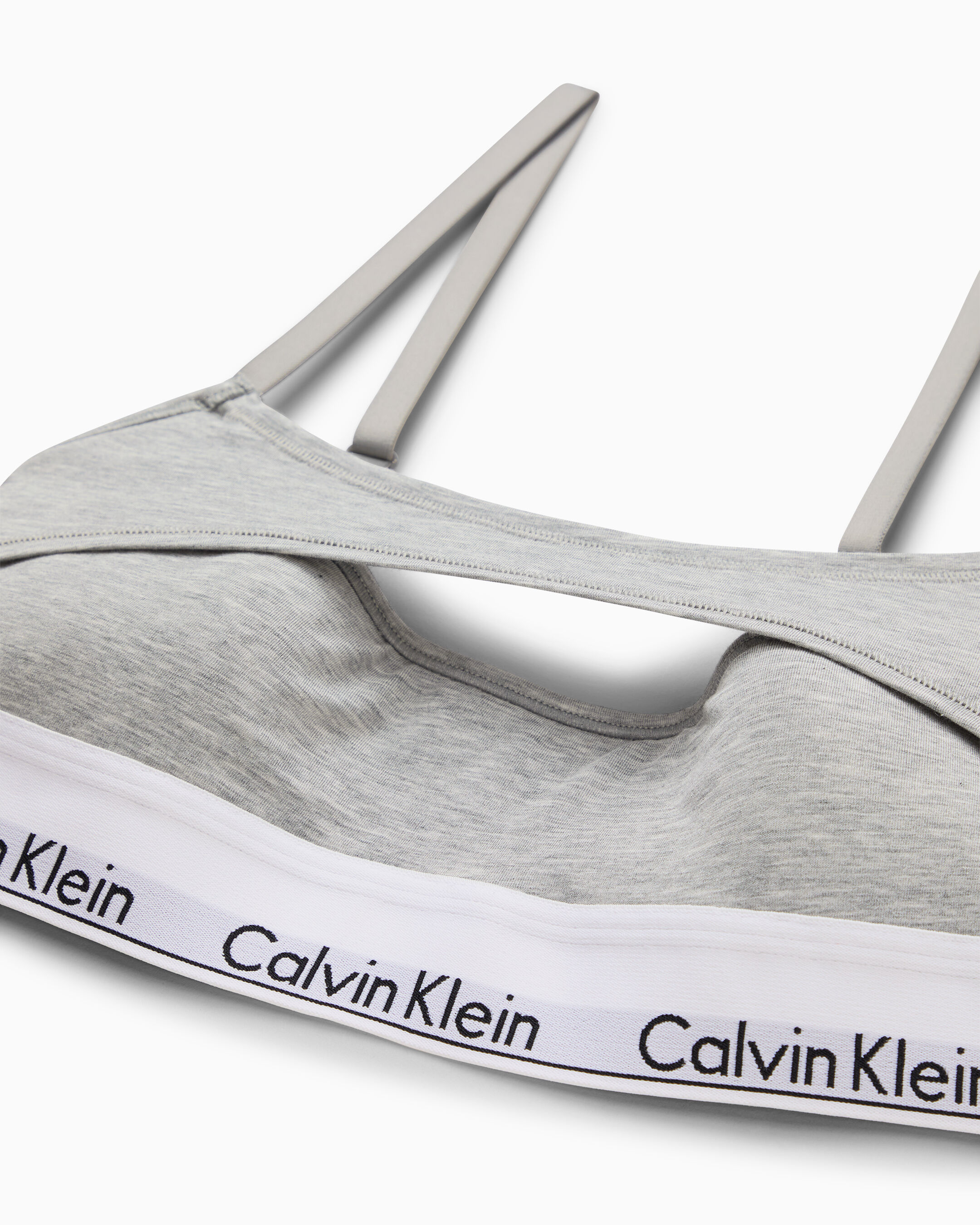 Modern Cotton Deconstructed Lightly Lined Bralette