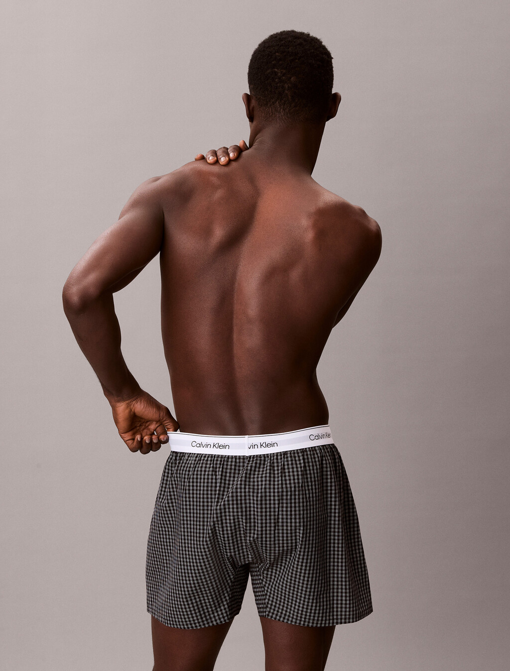 BOXER TRADSMMT PLD BLCK, SUMMIT PLAID BLACK, hi-res