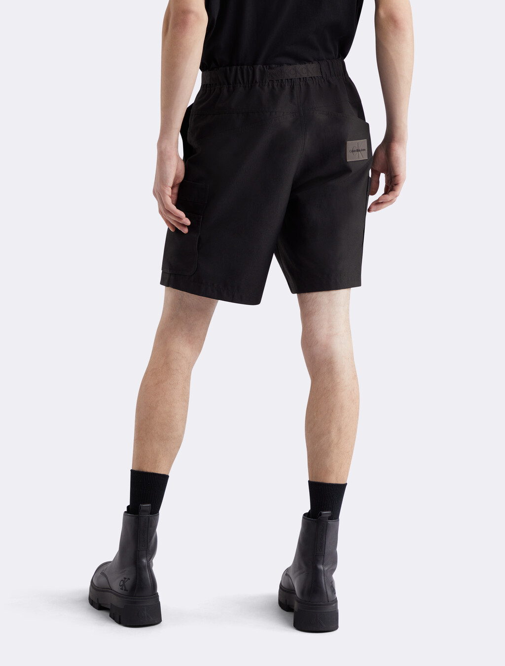 Premium 特別限定工裝風短褲, Ck Black, hi-res