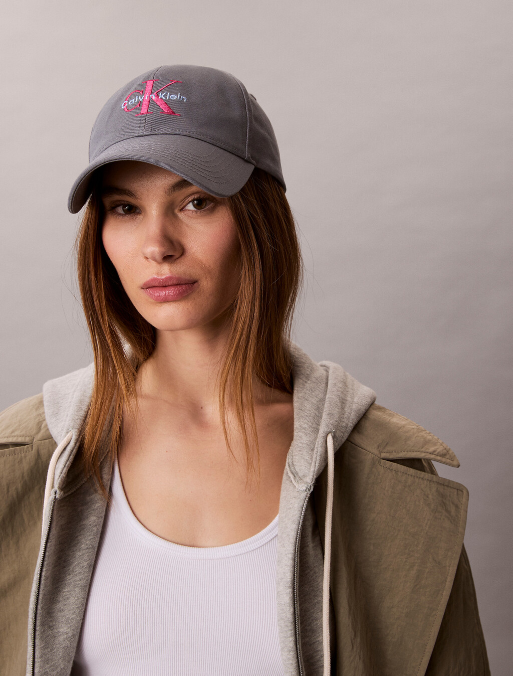 Cotton Twill Logo Cap, Turbulence, hi-res