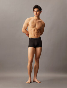 CK Pro Fit Micro Low Rise Trunks, Black, hi-res