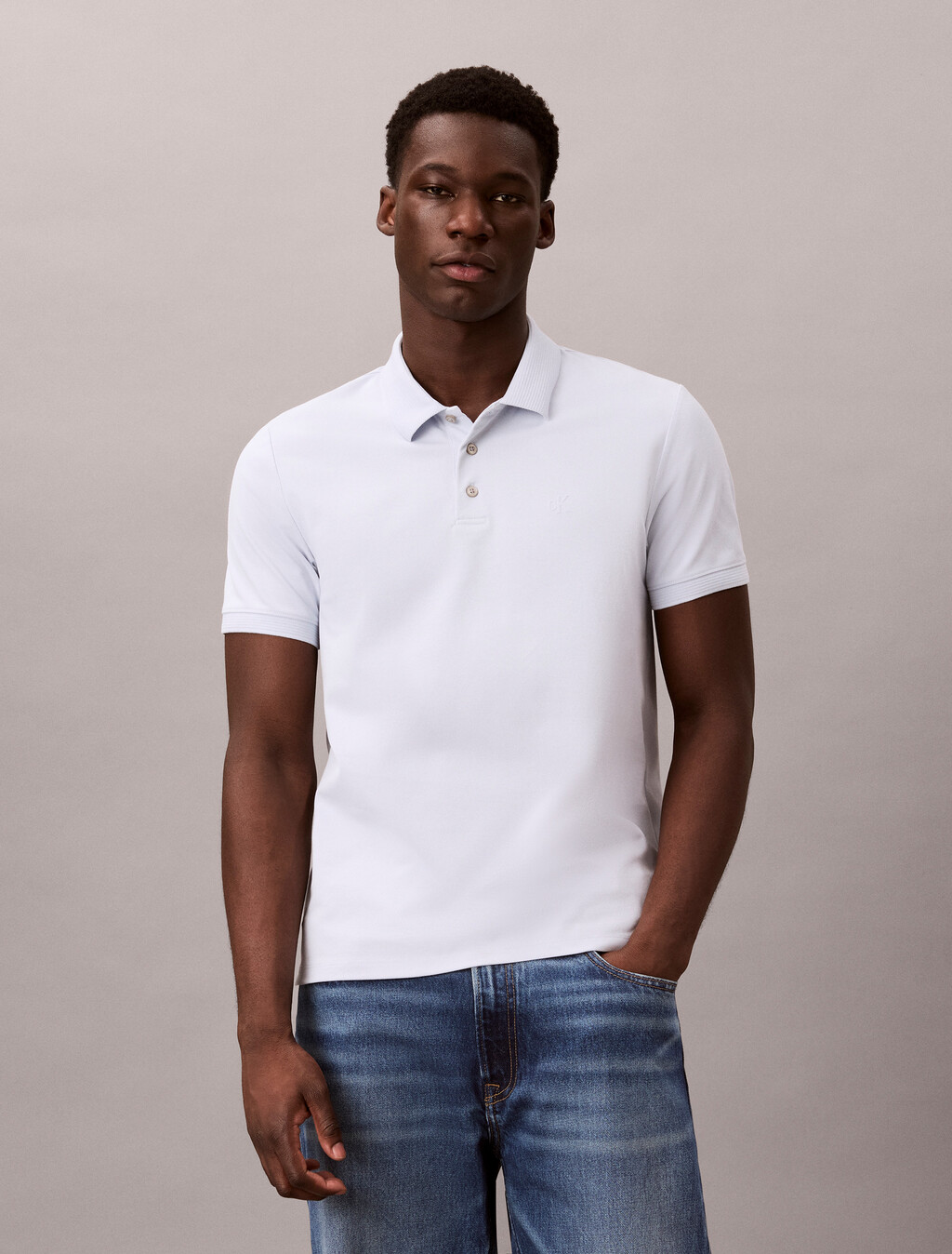 Cooling Pique Ottoman Collar Polo, Plein Air, hi-res