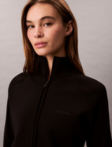 技術混合材質中層外套, Black, hi-res