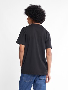 Badge Logo Crew Neck Tee, Ck Black, hi-res
