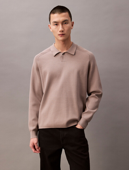 Tech Knit Sweater Polo Shirt