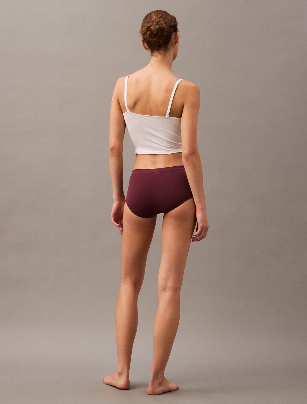 Bonded Flex Boyshort, Mauve Wine, hi-res