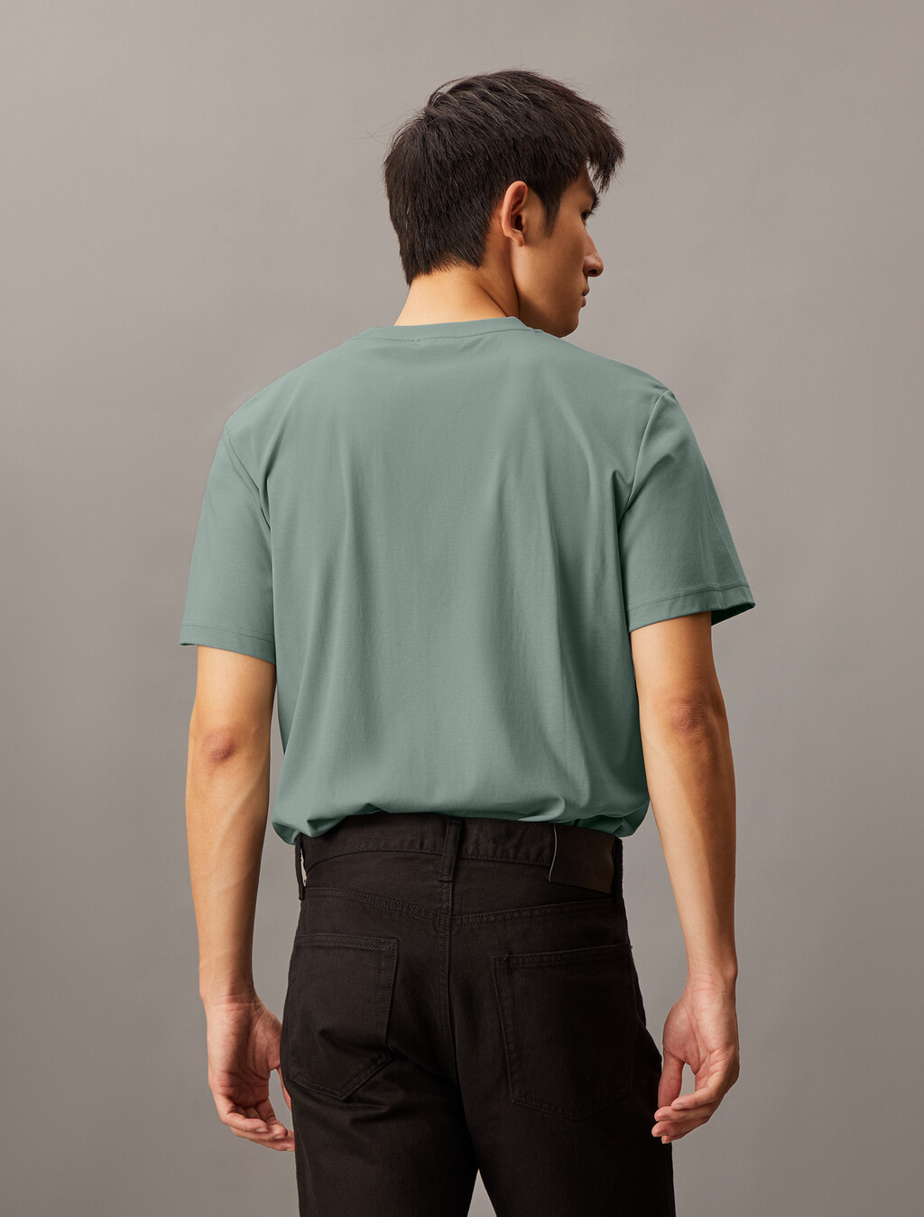 Smooth Cotton 防紫外線棉質 T 恤, Lead, hi-res