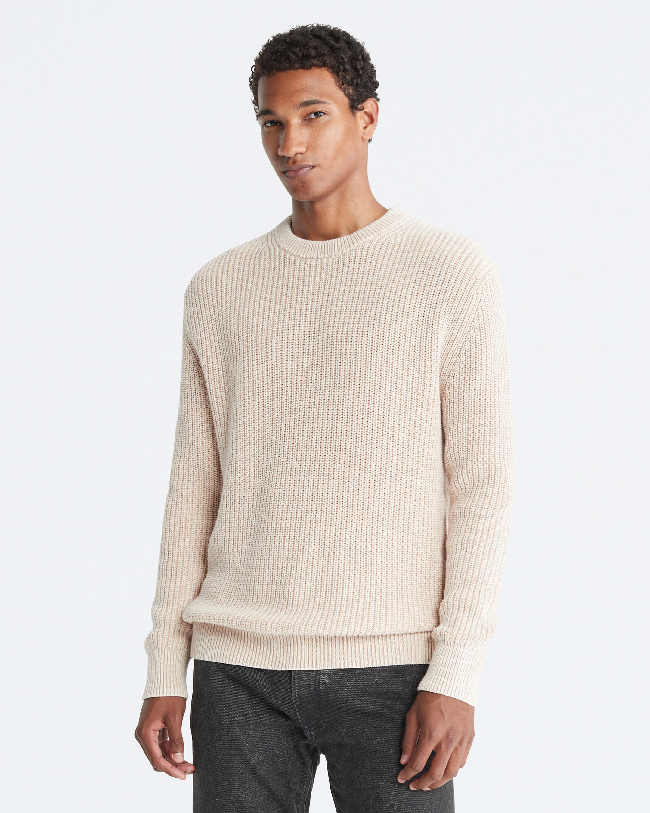 Calvin klein grey jumper sale