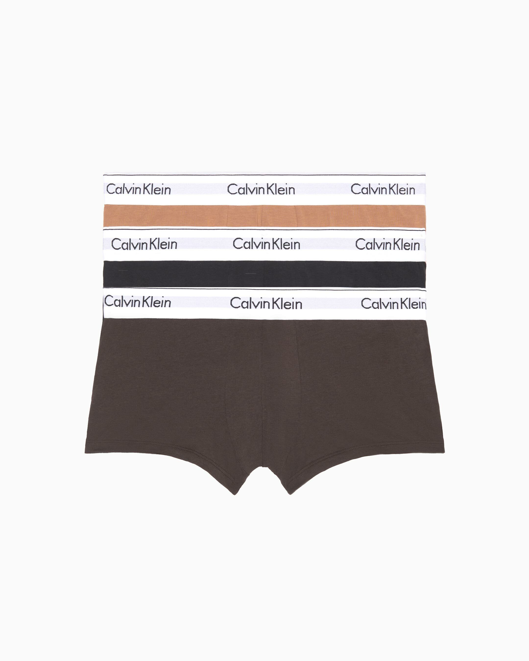 Calvin klein 3 pack cotton stretch trunks hot sale