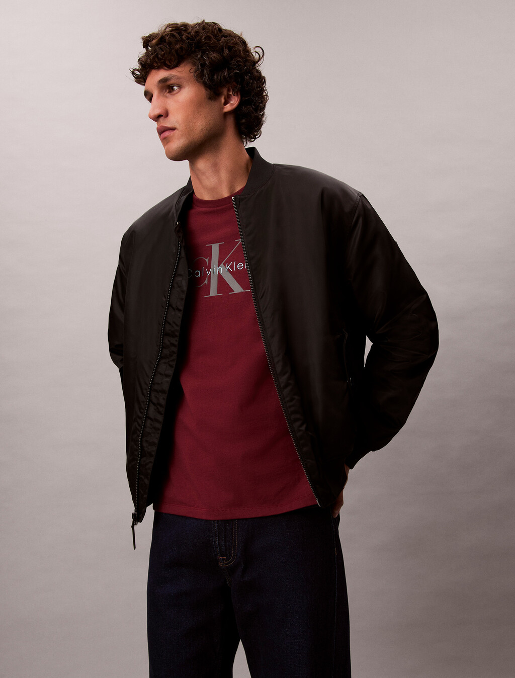 Monogram 標誌 T 恤, Renaissance Red, hi-res