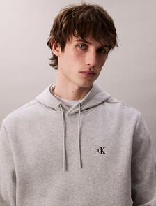 Archive Logo Fleece Hoodie, Heroic Grey Heather, hi-res