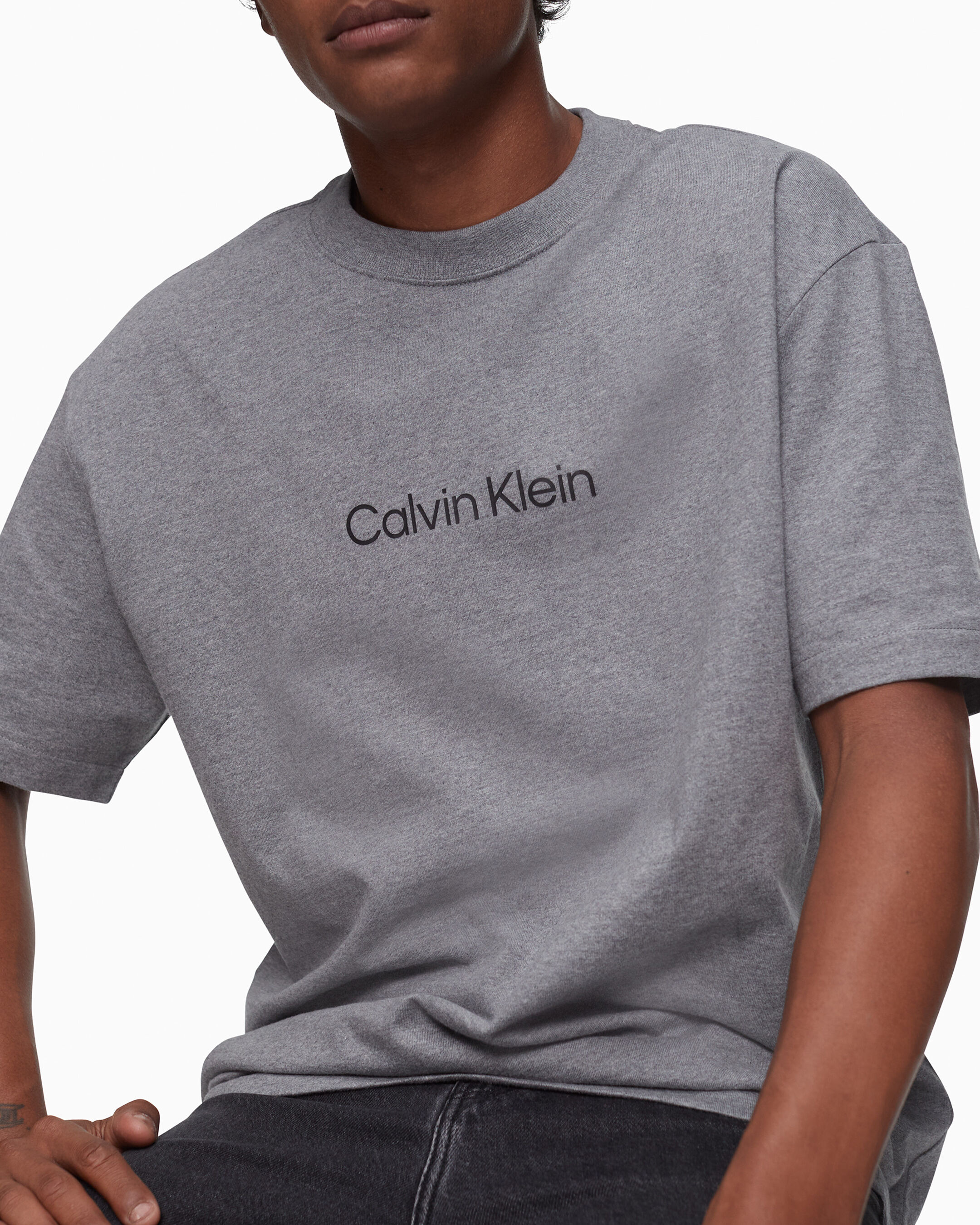 Calvin klein crew new arrivals neck