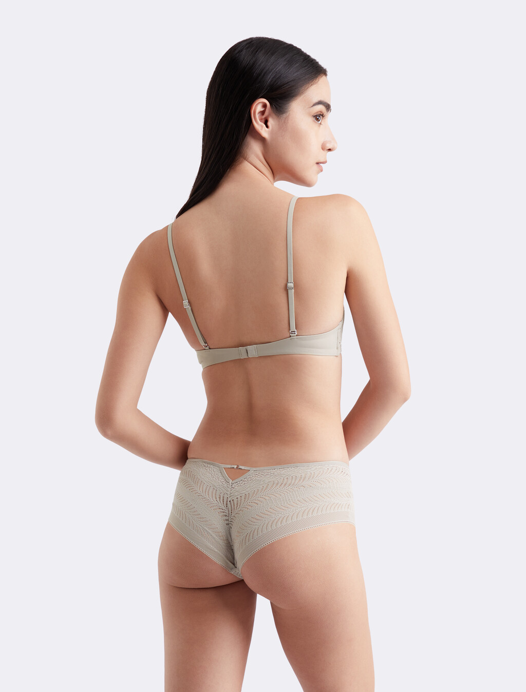 Minimalist Lace Triangle Bra, Atmosphere, hi-res