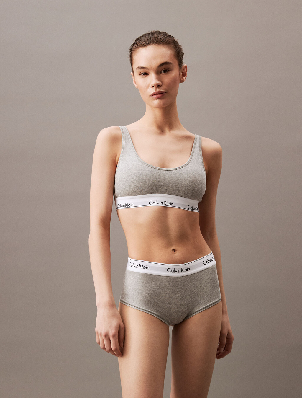Boyshort, H111 Grey Heather, hi-res