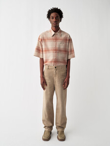 Kit鈕扣襯衫, Sand, hi-res