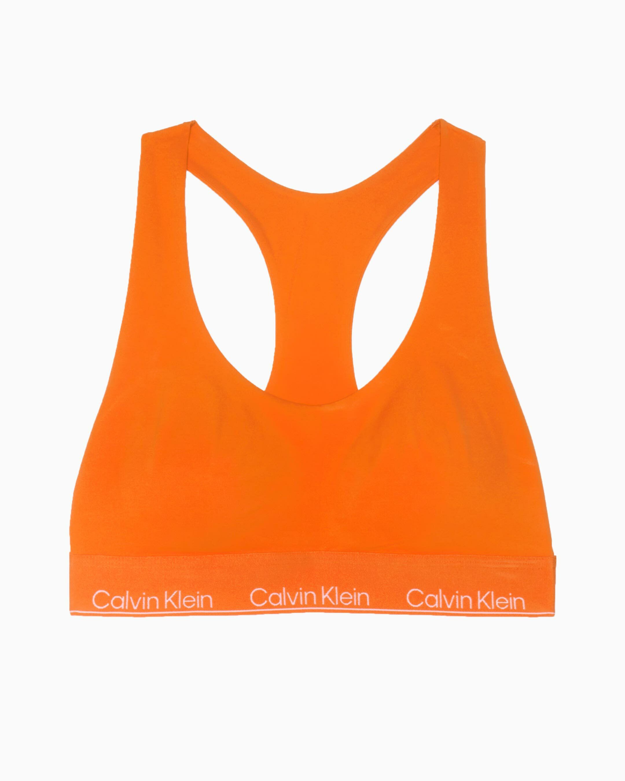 Calvin klein neon orange sales bra