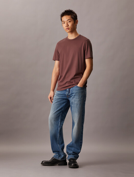 Calvin 雙絲光棉質 T 裇