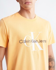 Calvin Klein Monogram Organic Cotton 上衣, Crushed Orange, hi-res
