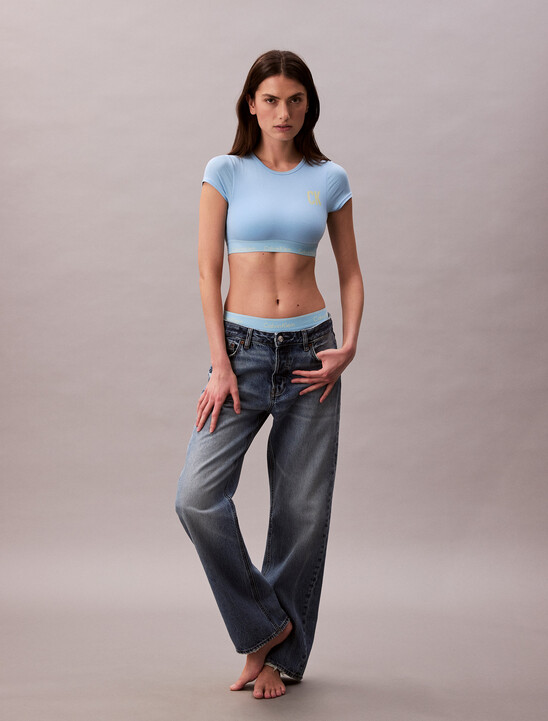 Pride Icon Cotton Modal Unlined T-Shirt Bralette