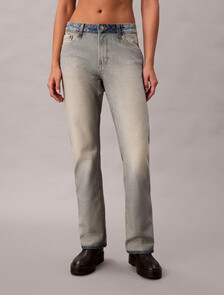 Selvedge Relaxed Bootcut Jeans, INDIGO INSIDE OUT, hi-res