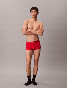 Lunar New Year Low Rise Trunk, Untamed Horses_Rouge, hi-res