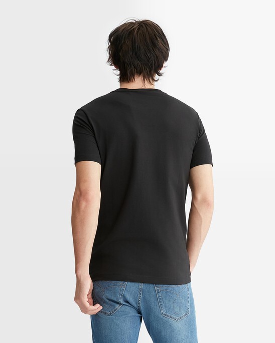 Mid Logo Print Slim Fit Tee