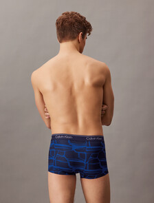 Low Rise Trunks - Micro Stretch Cooling, GLACIER LOGO+SHORELINE, hi-res