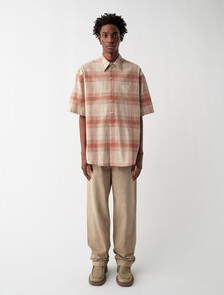 Kit鈕扣襯衫, Sand, hi-res