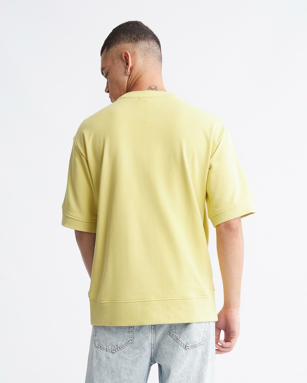 37.5 中性漸變標誌運動衫, Yellow Sand, hi-res