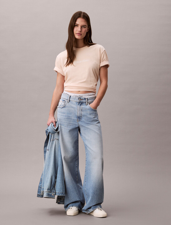 Relaxed Standard Logo Crewneck Tee