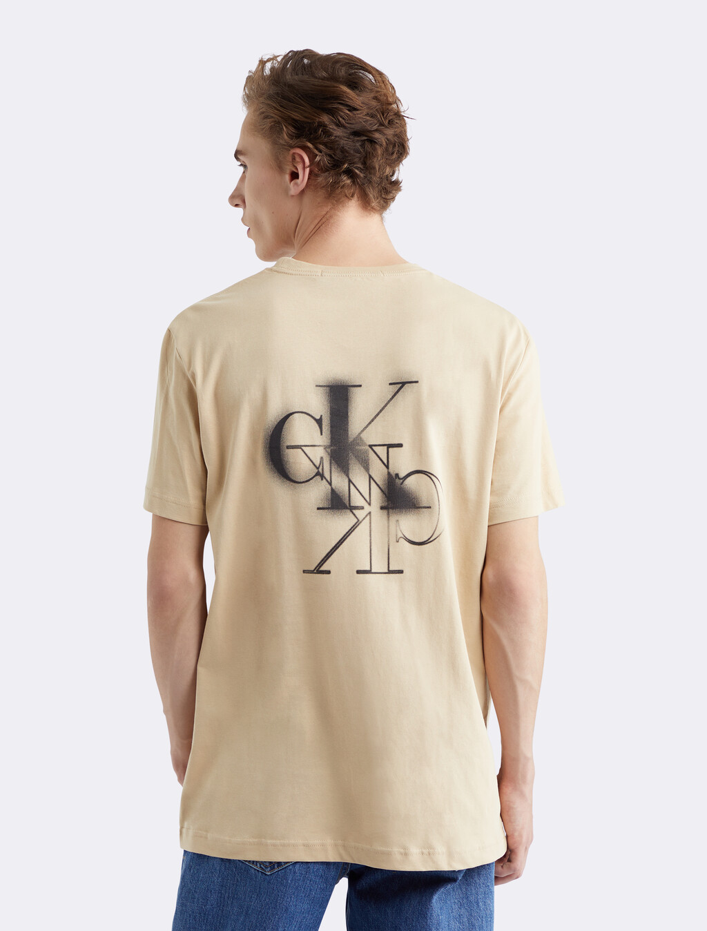 Senses Monogram 圖案 T 恤, Warm Sand, hi-res