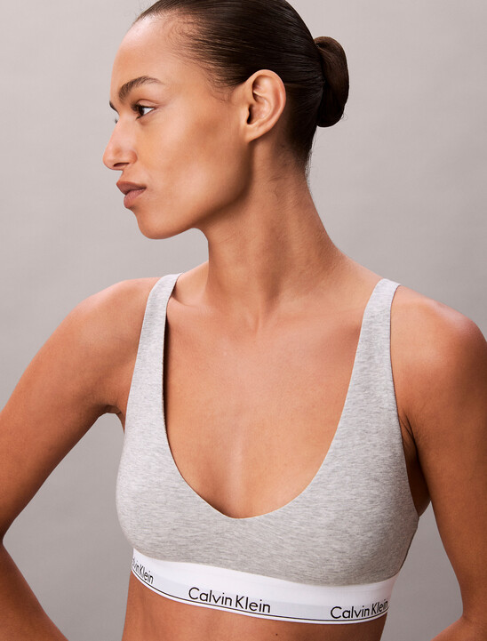 Unlined Triangle Bralette - Icon Cotton Modal