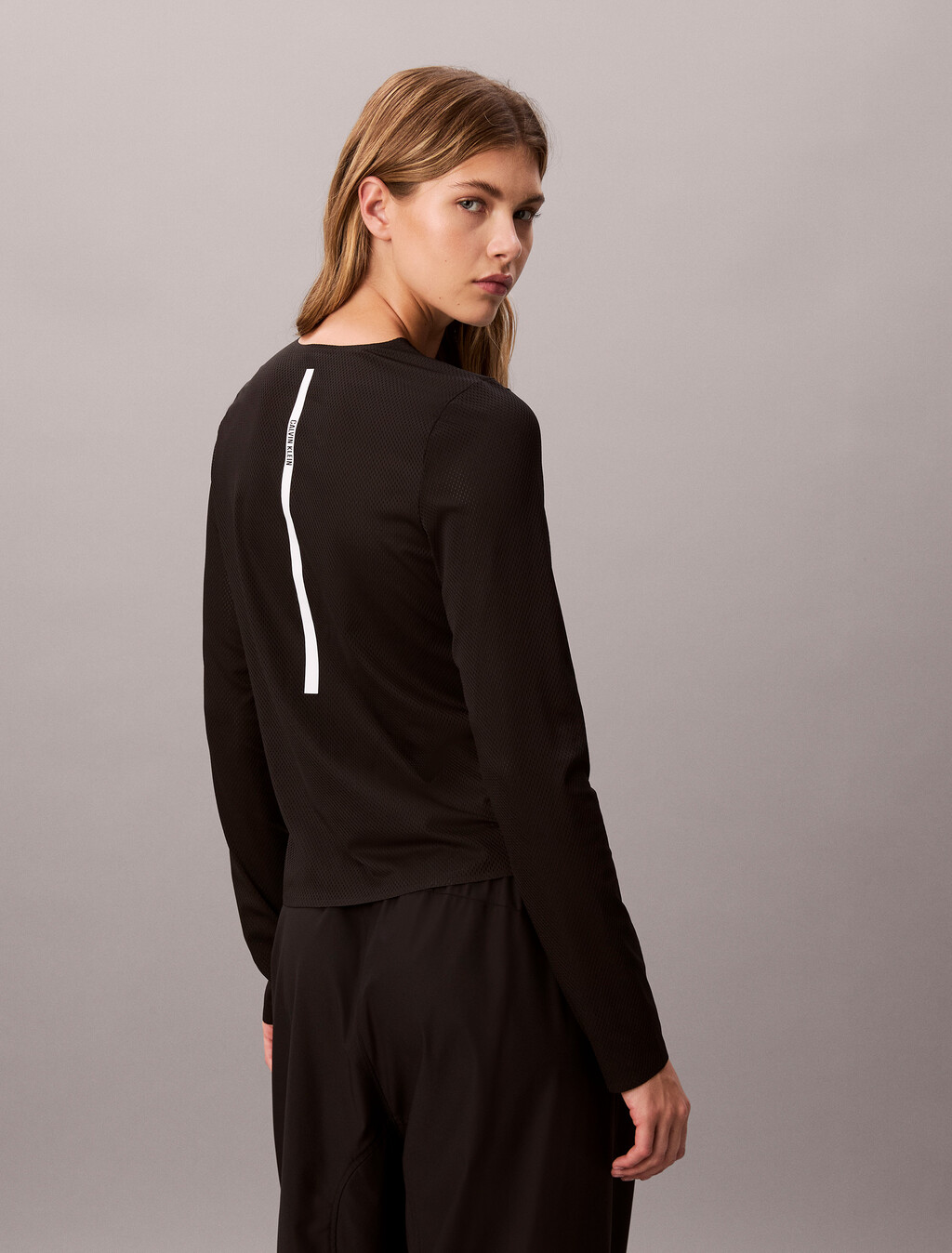 Intense Power 網眼上衣, Black, hi-res