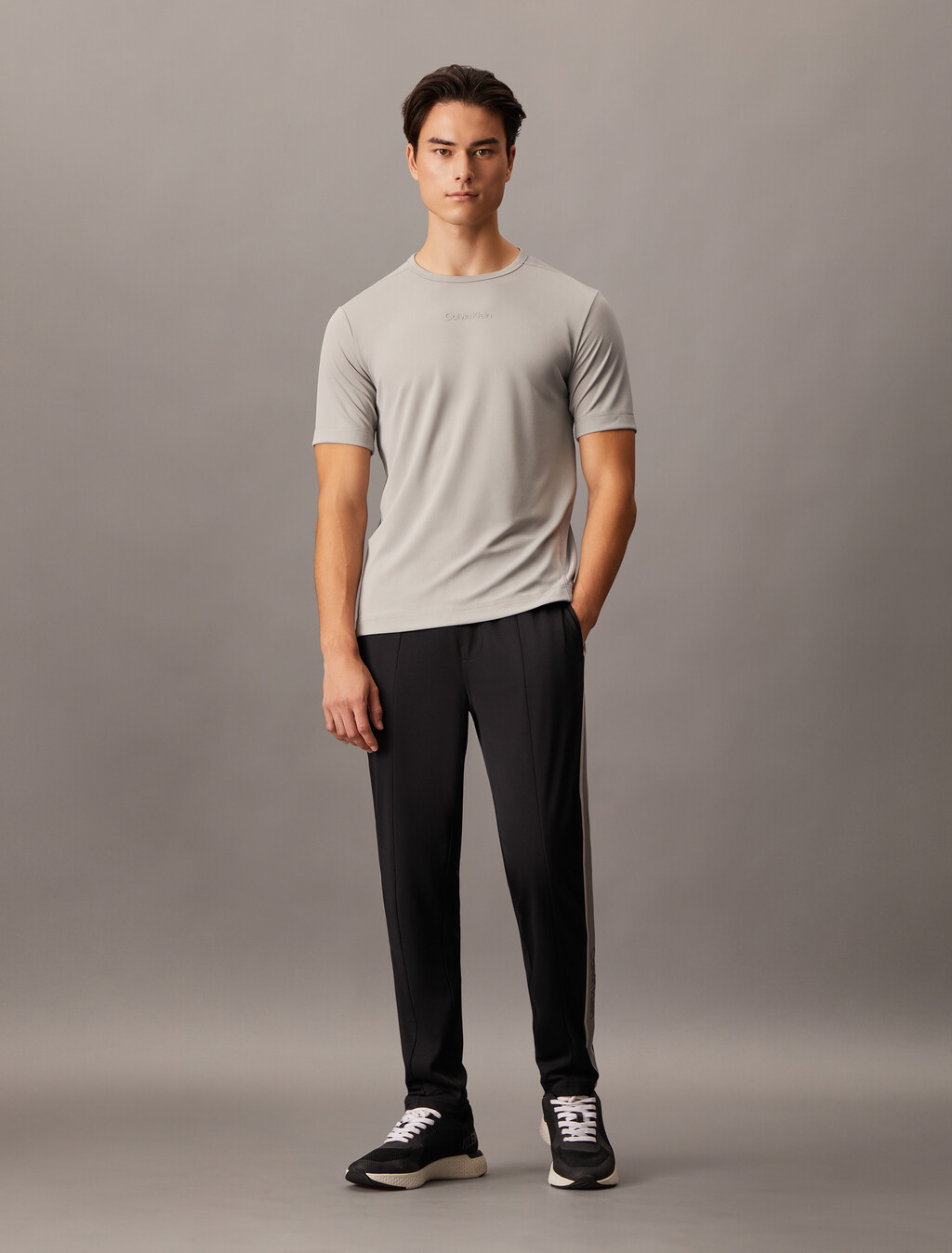 Essentials Short Sleeve Tee, Drizzle, hi-res