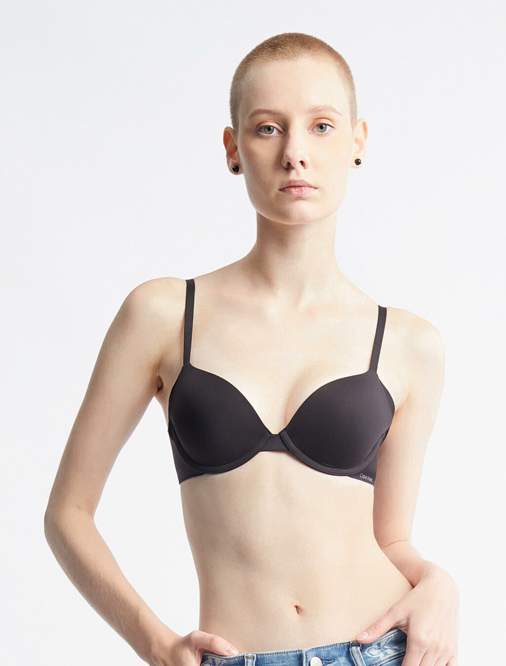 Invisibles Line Extension Lightly Lined Perfect Coverage Bra, Black, hi-res