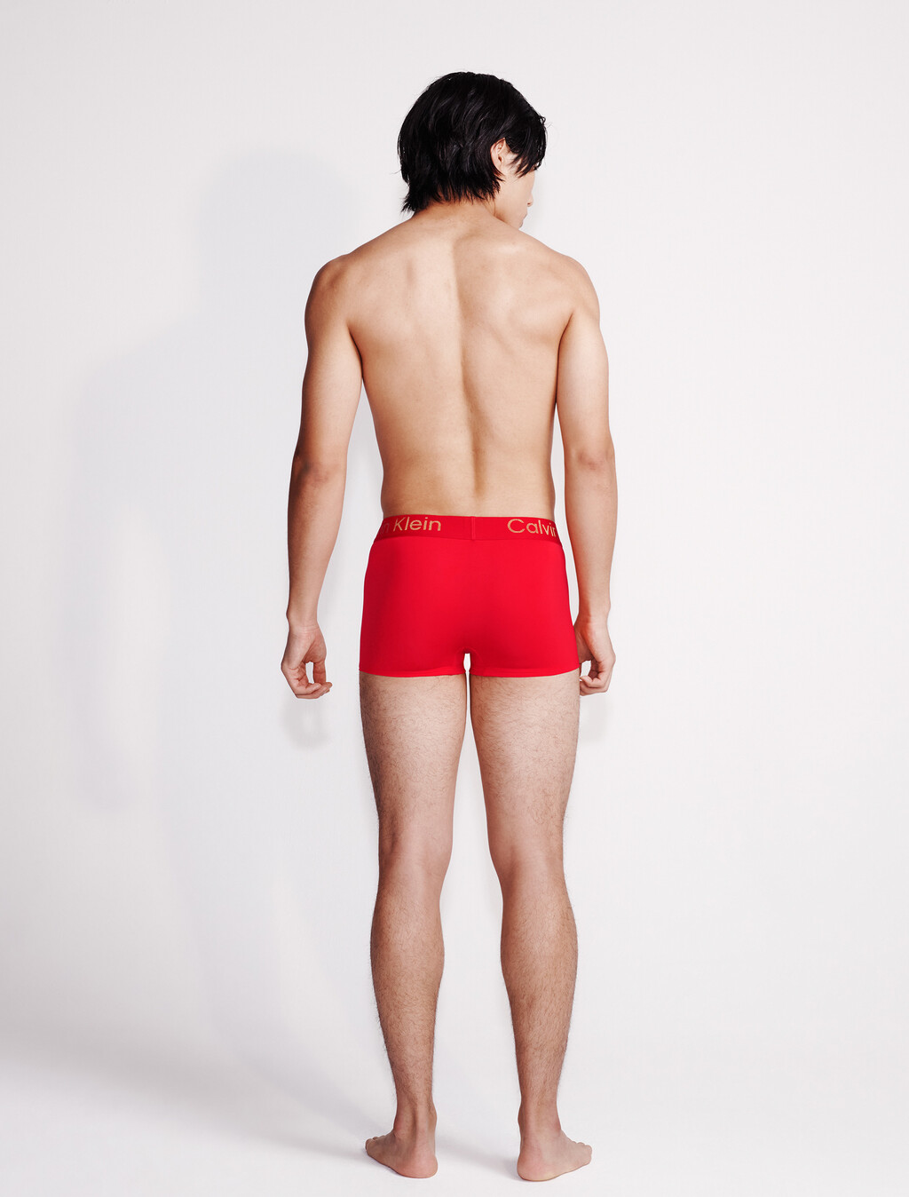 低腰平口內褲, Chinese Red, hi-res