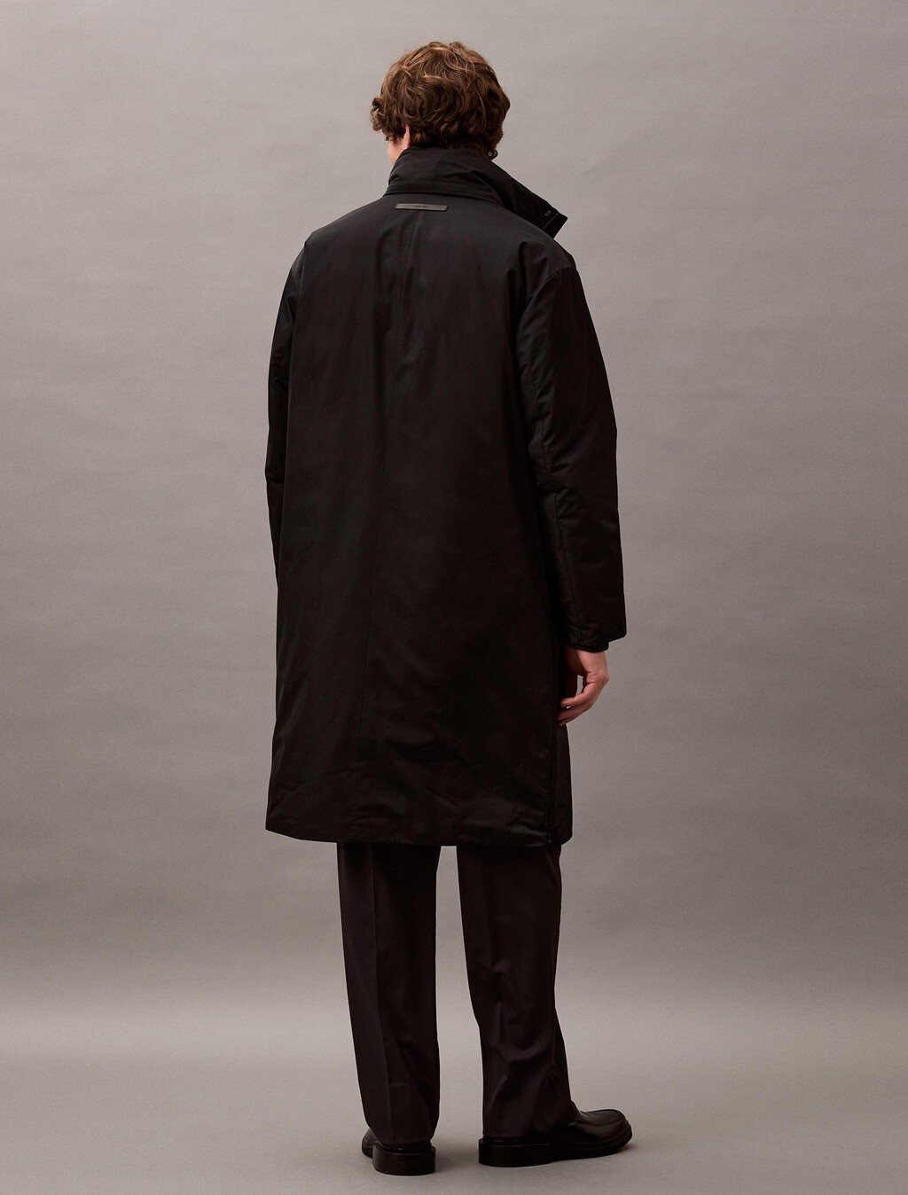 Nylon Padded Parka, Black Beauty, hi-res