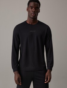 基本款長袖 T 恤, Black Beauty, hi-res