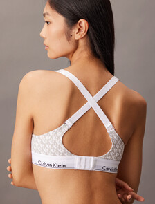 Icon Cotton 提托型無鋼圈胸罩, 18688 PLUSH MONOGRAM_6.98IN+ASH, hi-res