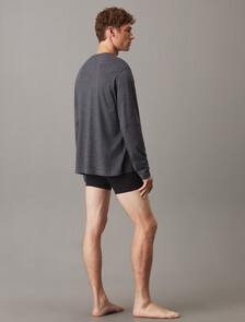 Crewneck Sleep Tee, BFC07 161  Dark Grey Heather, hi-res