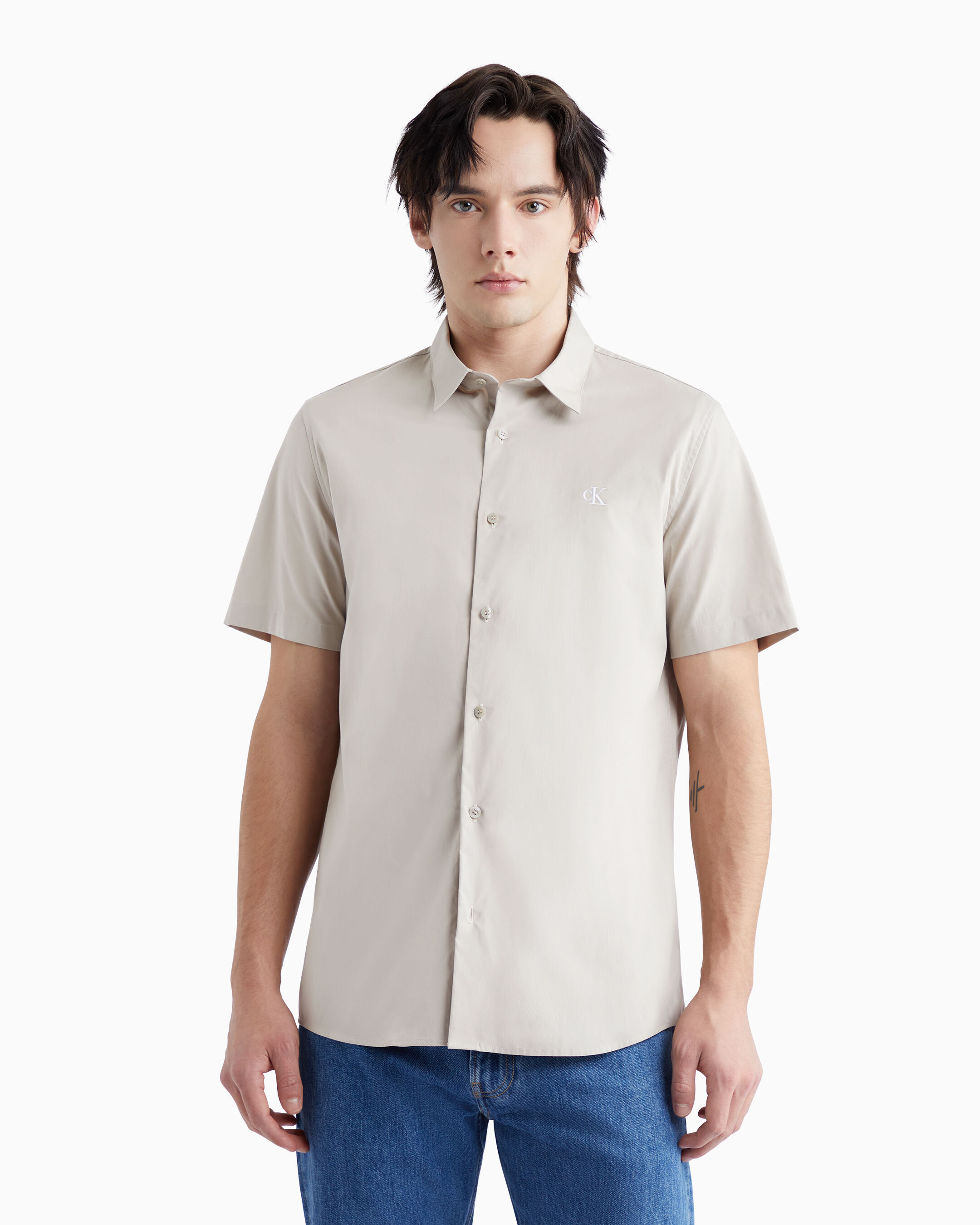 Calvin Klein Men's Short Sleeve Shirts Sale Online | bellvalefarms.com