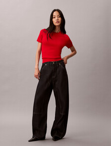 農曆新年針織上衣, Pantone Red, hi-res