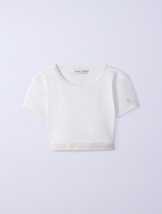 Jung Kook for Calvin Klein Heritage Cotton Lightly Lined T-Shirt Bralette