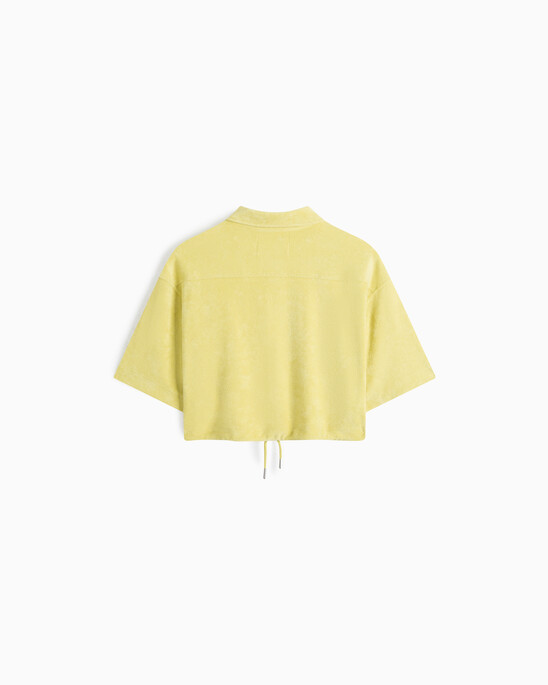 SUMMER TEXTURES 毛巾布鈕扣襯衫